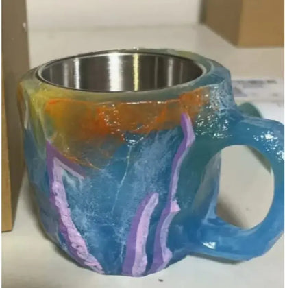 400ml Resin Mineral Crystal Coffee Mug