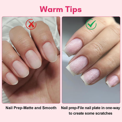 Makartt Super Strong Nail Glue for Press on Nails: Acrylic Nail Tips-Fake Nails-Salon Quality Brush On Nail Glue-Easy Application Durable & Long-Lasting Glue False Nails