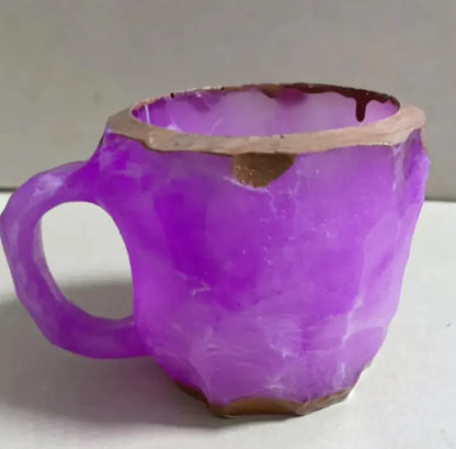 400ml Resin Mineral Crystal Coffee Mug