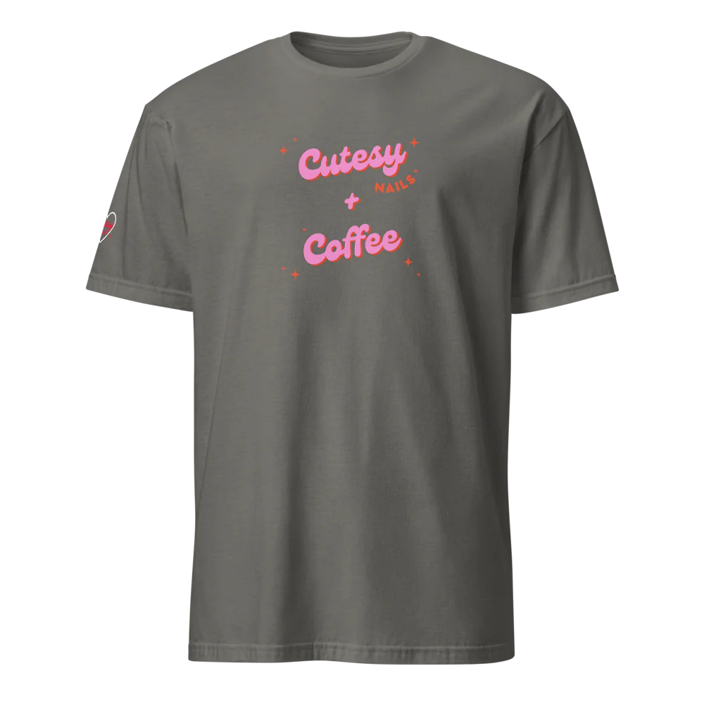 Cutesy Nails and Coffee Softstyle T-Shirt