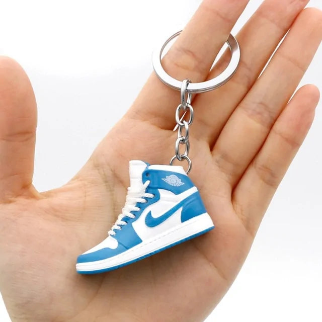 3D Sneaker Shoe Keychain