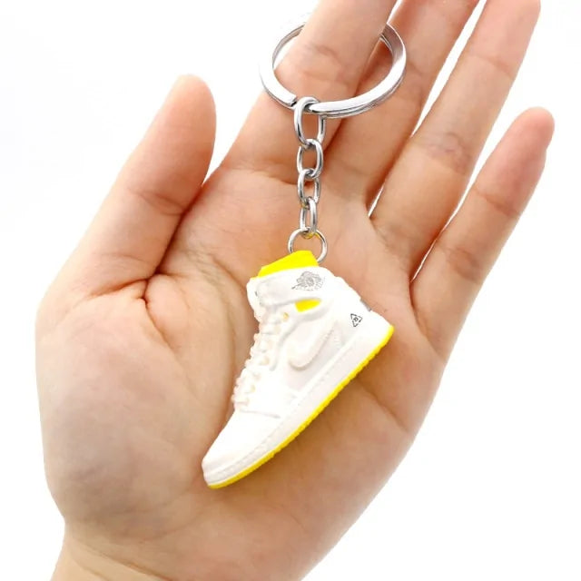 3D Sneaker Shoe Keychain