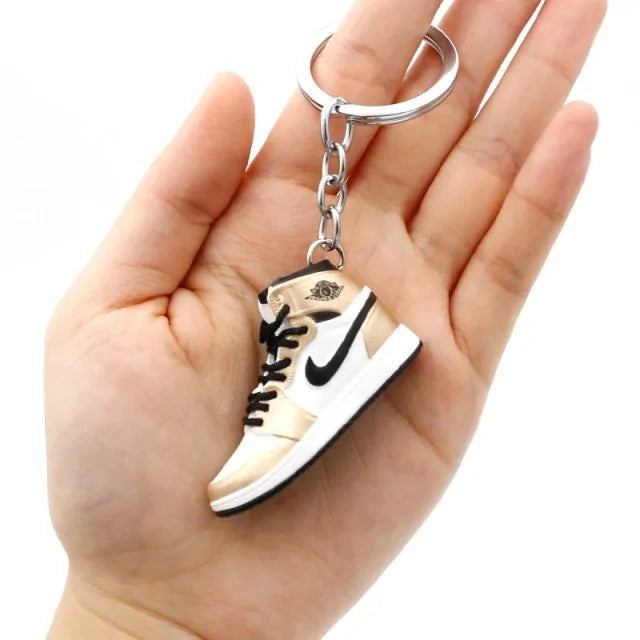 3D Sneaker Shoe Keychain