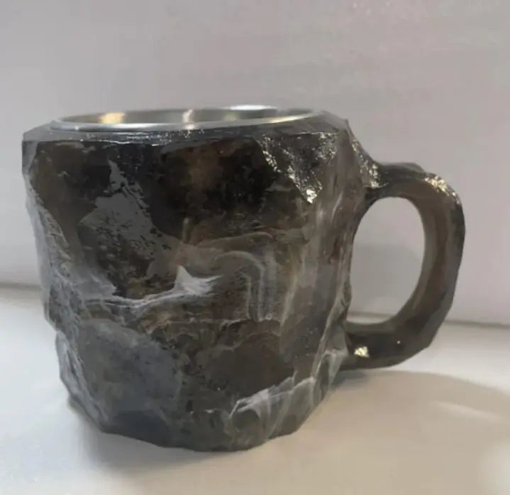 400ml Resin Mineral Crystal Coffee Mug