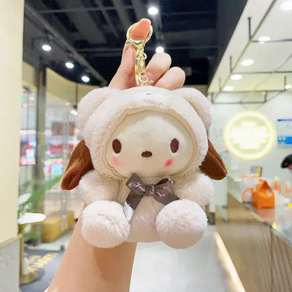 Adorable Mini Sanrio Plush Doll Keychains