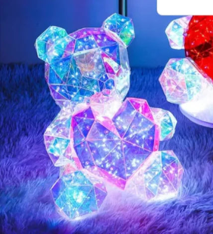 Colorful Luminous Bear