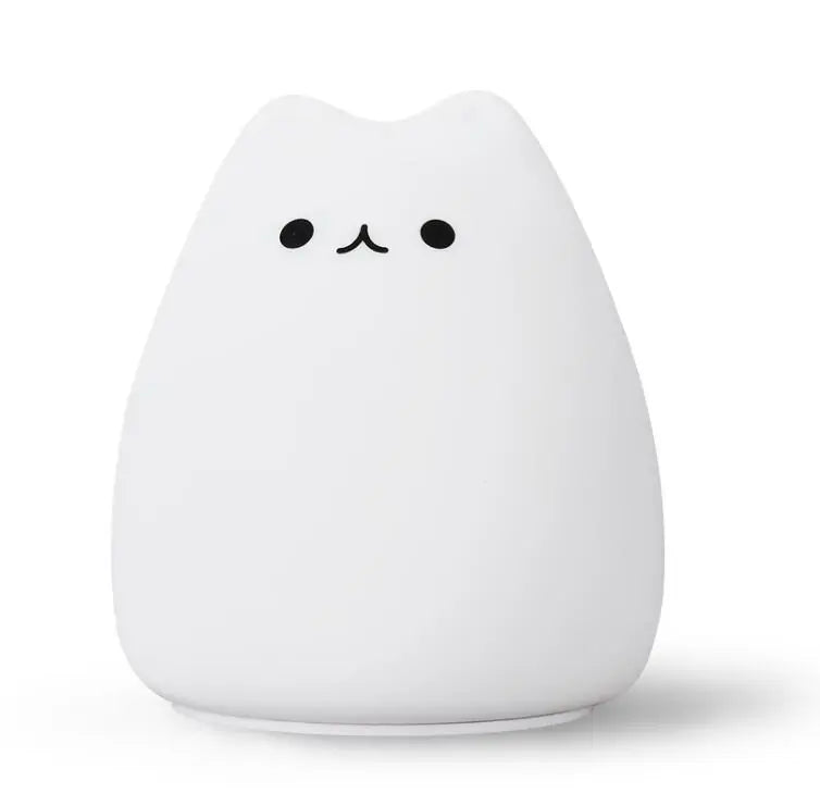 Kawaii Cat Night Light Lamp