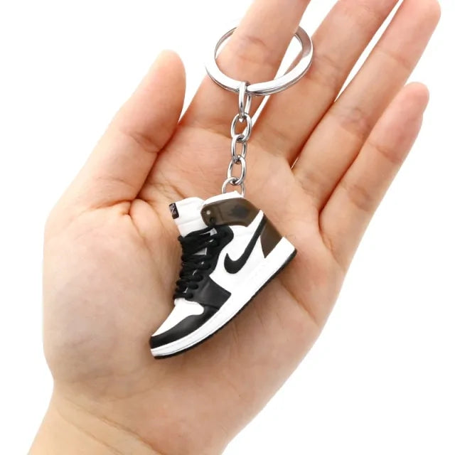 3D Sneaker Shoe Keychain