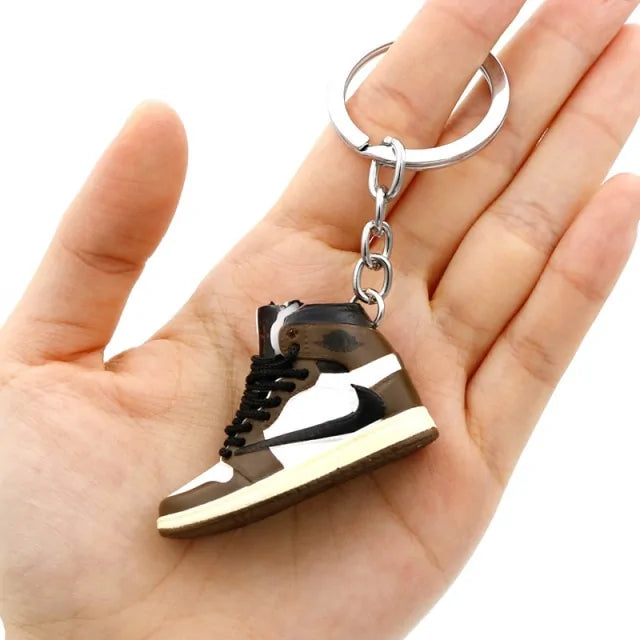 3D Sneaker Shoe Keychain