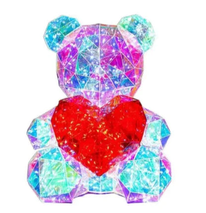 Colorful Luminous Bear