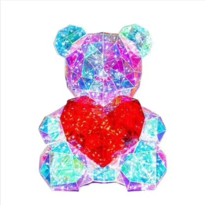 Colorful Luminous Bear