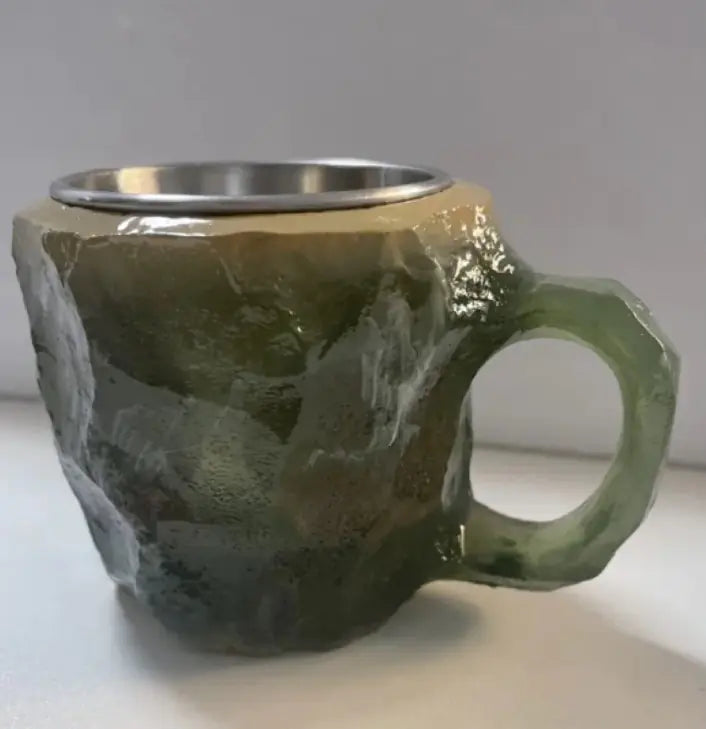 400ml Resin Mineral Crystal Coffee Mug