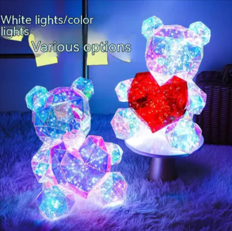 Colorful Luminous Bear