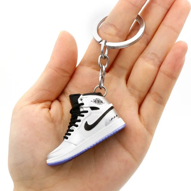 3D Sneaker Shoe Keychain