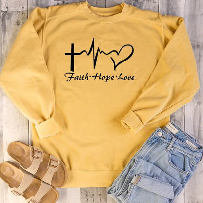 Faith, Hope, & Love Sweatshirt