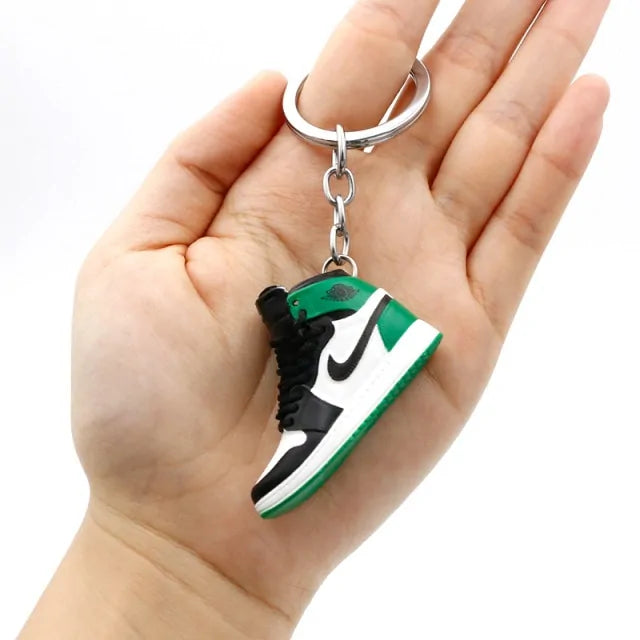 3D Sneaker Shoe Keychain